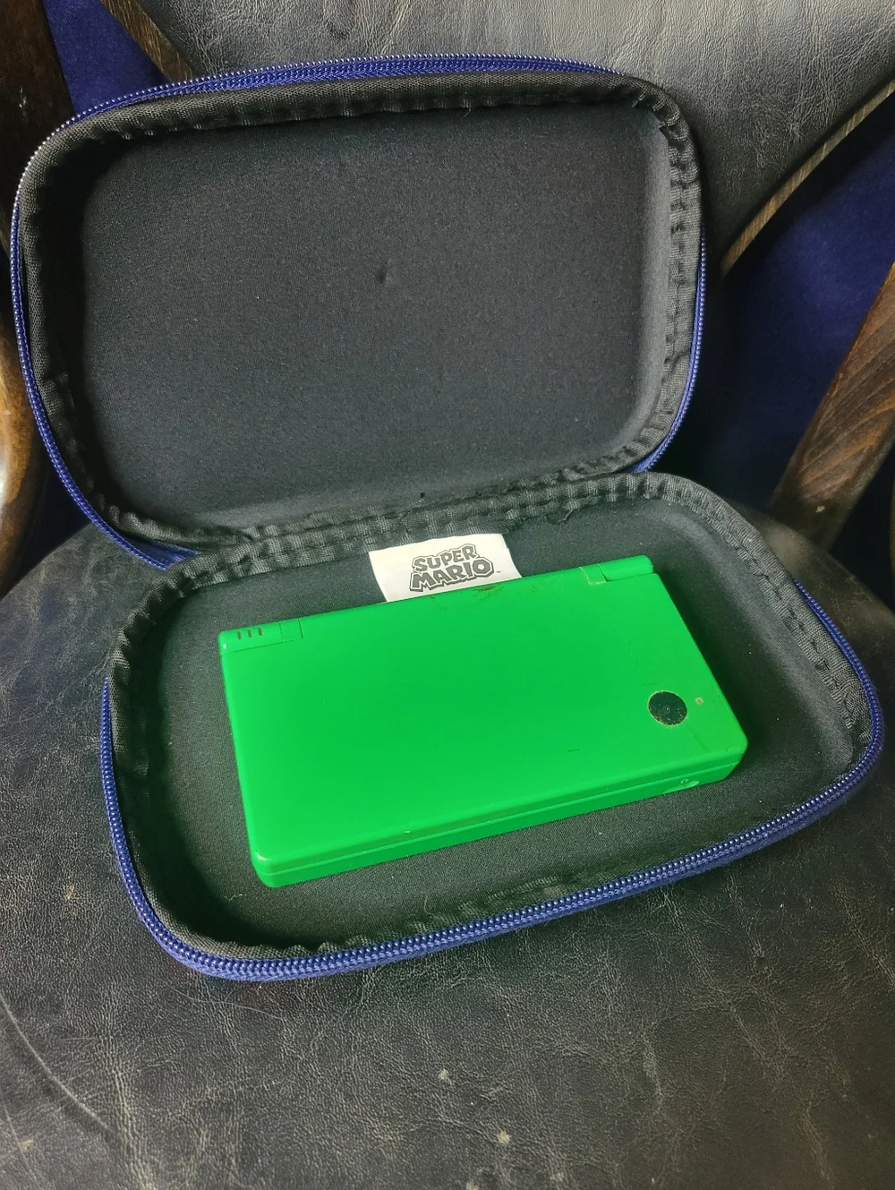 Nintendo Mario Bros Icon Themed Handheld Video Game Carry Case